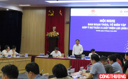 Bộ Công Thương tổ chức Hội nghị góp ý dự thảo 2 Luật Điện lực (sửa đổi)