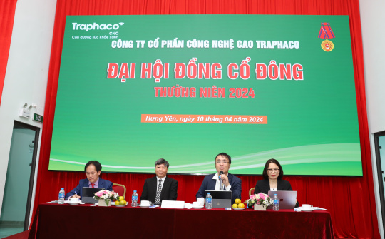 Traphaco CNC Giữ đà tăng trưởng, phát triển vững mạnh