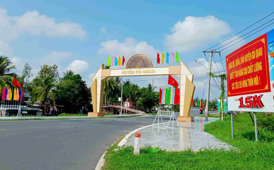 Huyện Gò Quao Phát triển kinh tế đi đôi với nâng cao chất lượng giáo dục