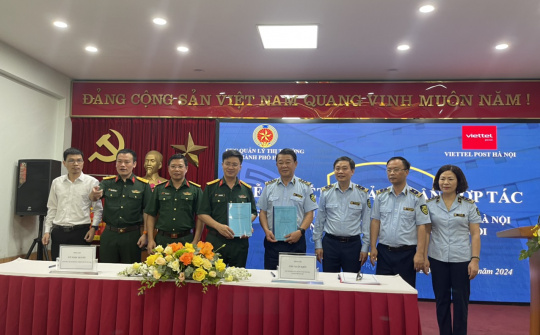 Hà Nội: Quản lý thị trường "bắt tay" cùng Viettel Post xử lý hàng vi phạm qua bưu chính