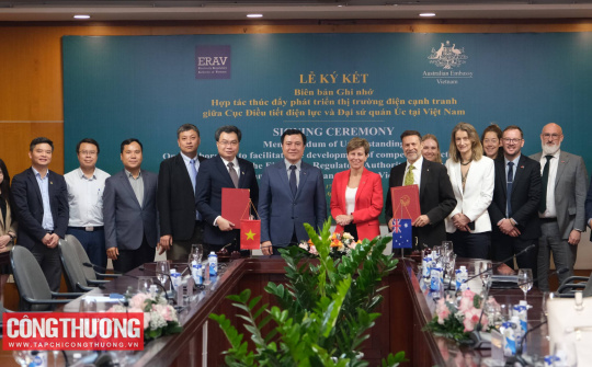 Việt Nam - Australia: Hợp tác thúc đẩy phát triển thị trường điện cạnh tranh