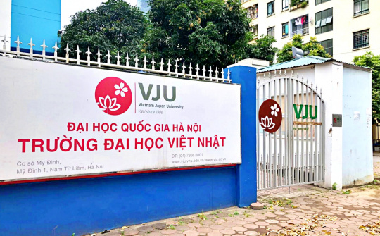 Trường Đại học Việt Nhật - Đại học Quốc gia Hà Nội công bố phương án tuyển sinh đại học chính quy năm 2024