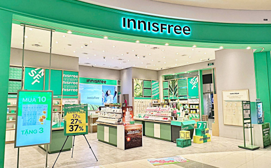 Đình chỉ lưu hành và thu hồi một sản phẩm của Innisfree