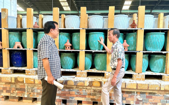 Gốm sứ Mỹ nghệ Kim Phát: "Xanh hóa" sản xuất bằng chuyển đổi lò nung gốm tiết kiệm năng lượng