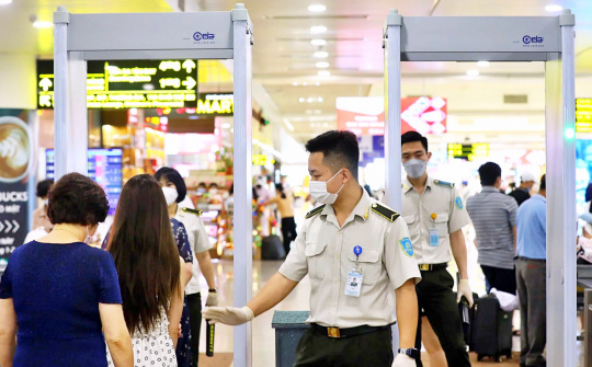 Áp dụng kiểm soát an ninh hàng không cấp cao nhất trong dịp lễ 30/4 - 1/5