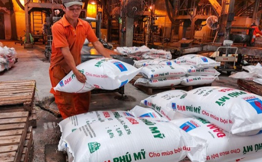 Quý I/2024, cả nước xuất khẩu gần 500.000 tấn phân bón