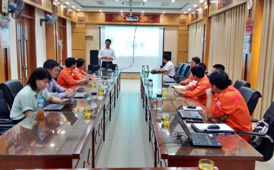 Thủy điện Trung Sơn huấn luyện định kỳ về an toàn vệ sinh lao động năm 2024