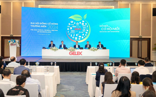 ĐHĐCĐ 2024 Tập đoàn GELEX (GEX): Mục tiêu lợi nhuận năm nay tăng 37,5%