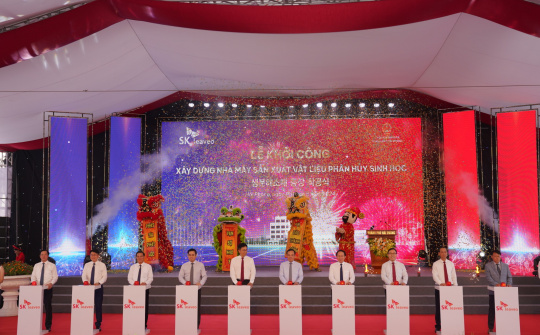 Hải Phòng: Khởi công Nhà máy sản xuất nhựa phân huỷ sinh học có vốn đầu tư gần 2.400 tỷ đồng