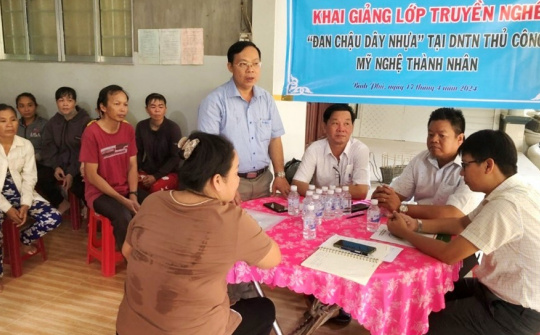 Trà Vinh: Khuyến công địa phương thúc đẩy công nghiệp nông thôn phát triển