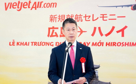 Vietjet khai trương đường bay giữa Hà Nội và Hiroshima