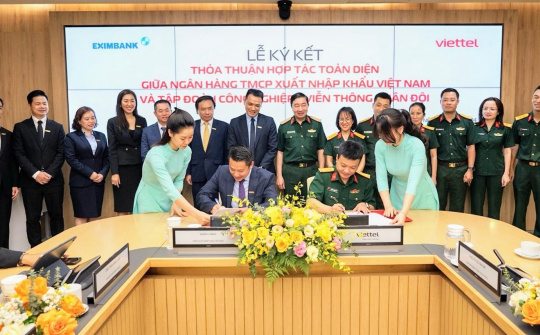 Eximbank và Viettel ký thỏa thuận hợp tác toàn diện giai đoạn 2024 - 2028
