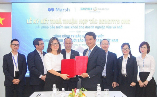 Bảo hiểm Bảo Việt và Marsh Việt Nam ký kết thỏa thuận bảo hiểm cho doanh nghiệp vừa và nhỏ