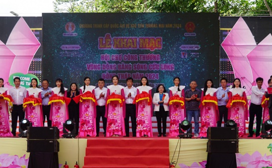 Hội chợ Công Thương Đồng bằng sông Cửu Long 2024 thu hút gần 300 gian hàng tham dự