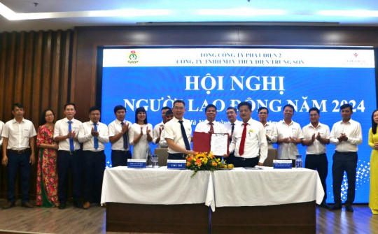 Thủy điện Trung Sơn tổ chức thành công Hội nghị Người lao động năm 2024
