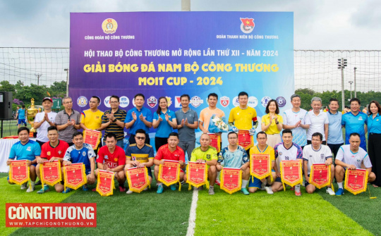 Khai mạc Giải bóng đá nam Bộ Công Thương - MOIT CUP 2024