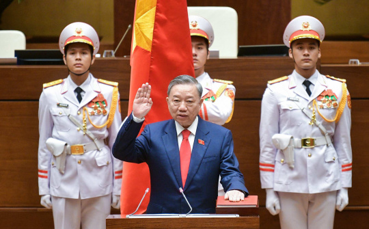 Chủ tịch nước Tô Lâm tuyên thệ nhậm chức