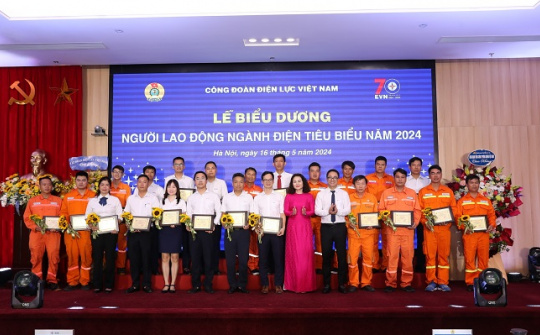 EVNGENCO1: 5 cá nhân được vinh danh là Người lao động ngành Điện tiêu biểu
