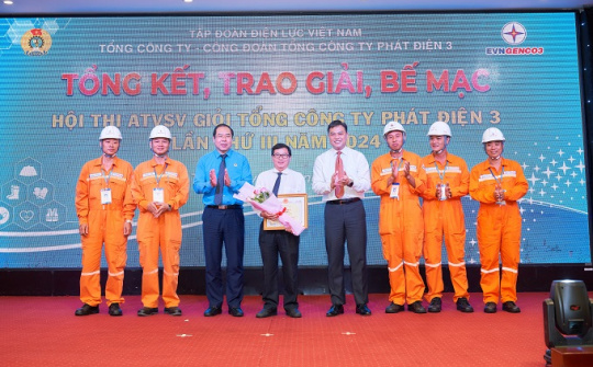 EVNGENCO3: Tổ chức thành công Hội thi An toàn vệ sinh viên giỏi và biểu dương Người lao động ngành Điện tiêu biểu