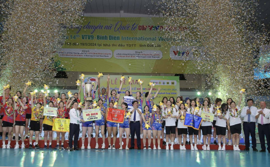 Cúp VTV9 - Bình Điền lần thứ 14: Lan tỏa niềm đam mê bóng chuyền