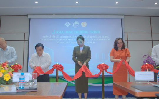 Kết nối giao thương các sản phẩm OCOP tiêu biểu tỉnh Bình Dương tại TP. Hồ Chí Minh