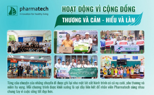 Pharmatech: Thương hiệu dược phẩm gắn với khoa học và công nghệ chính thức có mặt tại Việt Nam