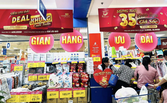 Saigon Co.op: Lượng khách hàng tăng 20% dịp nghỉ lễ