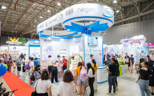 TNCL mang sản phẩm chính hãng, chất lượng “Thế hệ tương lai” tại VietBaby Fair HCM 2024