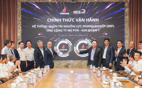 Petrovietnam vận hành Hệ thống ERP - Quản trị nguồn lực doanh nghiệp