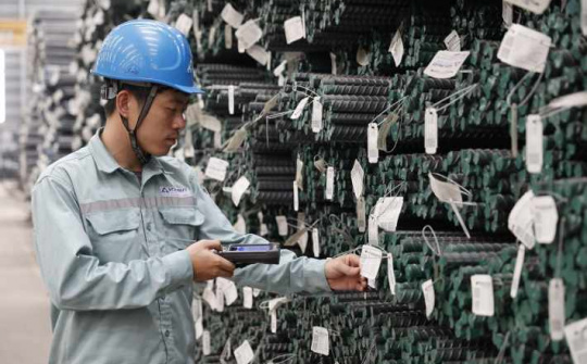 Sản lượng thép xây dựng, thép chất lượng cao Hòa Phát cao nhất từ đầu năm 2024