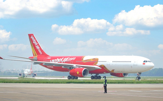 Vietjet Air (VJC): Lãi quý 1 tăng gấp hơn 3 lần, hoàn thành gần 50% mục tiêu lãi cả năm