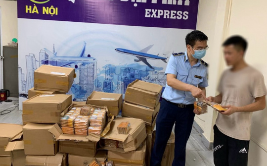 Hà Nội: Thu giữ lượng lớn thuốc lá thành phẩm