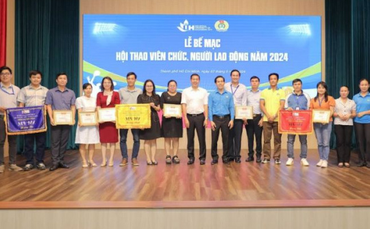 Đại học Công nghiệp TP. Hồ Chí Minh bế mạc Hội thao Khối Viên chức - Người lao động toàn trường
