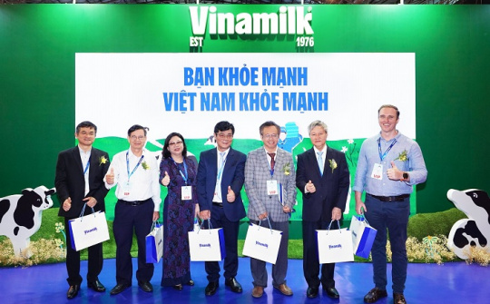 Sức hút của Vinamlk tại Triển lãm quốc tế chuyên ngành sữa