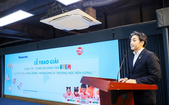 Panasonic vinh danh các bài dự thi sáng tạo STEM xuất sắc và tăng cường hỗ trợ giáo dục STEM