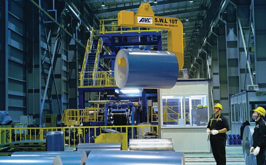 Thép Nam Kim (NKG) hưởng lợi khi giá tôn mạ tăng cùng chênh lệch giá HRC cao