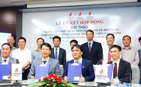 PV Drilling (PVD) ký hợp đồng cung cấp thiết bị, dịch vụ khoan cho mỏ Đại Hùng pha 3