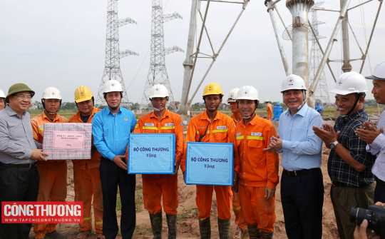 Quyết tâm đảm bảo tiến độ thi công đường dây 500kV mạch 3