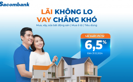 Ngân hàng Sacombank tiếp thêm 10.000 tỷ đồng hỗ trợ người dân phục vụ đời sống