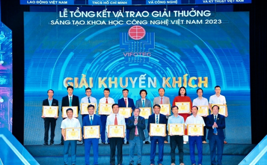 2 công trình khoa học công nghệ của PV GAS được trao Giải thưởng VIFOTEC 2023
