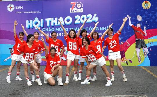 Sôi nổi ngày Hội thao tại Công ty Thủy điện Sơn La