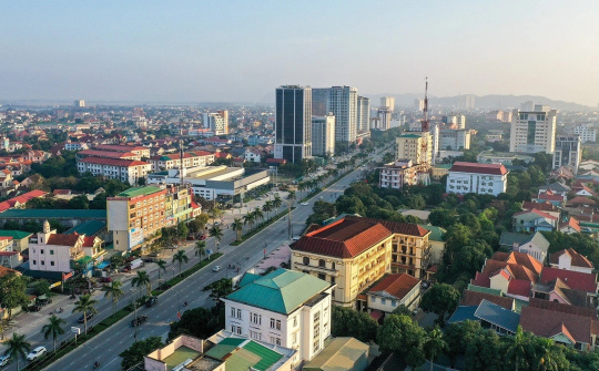 Nghệ An: Thành phố Vinh mở rộng đạt tiêu chí đô thị loại I