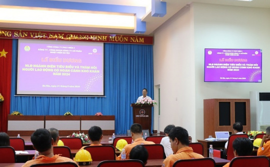 Nhiệt điện Bà Rịa: Sôi nổi các hoạt động hưởng ứng Tháng công nhân 2024