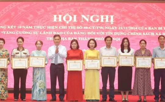 Hà Nội: Đảm bảo tính hiệu quả, bền vững của tín dụng chính sách xã hội