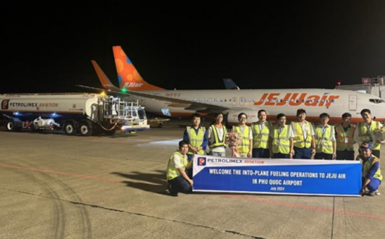Petrolimex Aviation chính thức cung cấp Jet A-1 tại Cảng hàng không quốc tế Phú Quốc