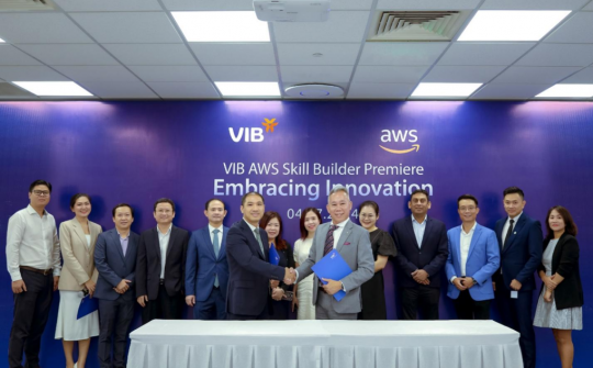 Ngân hàng VIB: Ngân hàng đầu tiên tích hợp Amazon Web Services Skill để đào tạo nhân sự