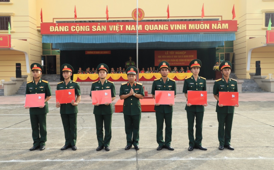 Điểm chuẩn chính thức Trường Sĩ quan Lục quân 1