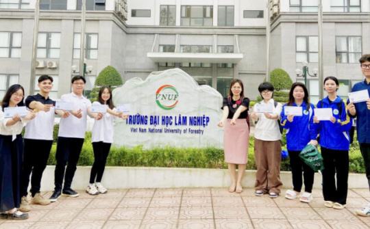 Điểm chuẩn chính thức Trường Đại học Lâm nghiệp