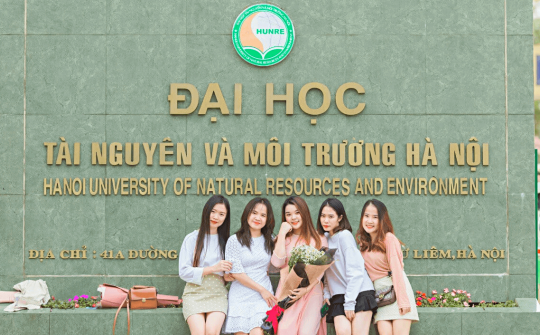 Điểm chuẩn chính thức Trường Đại học Tài nguyên và Môi trường Hà Nội