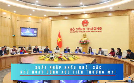 Xuất nhập khẩu khởi sắc nhờ hoạt động xúc tiến thương mại